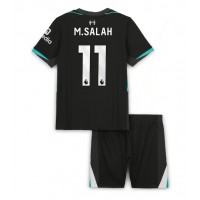 Liverpool Mohamed Salah #11 Vonkajší Detský futbalový dres 2024-25 Krátky Rukáv (+ trenírky)